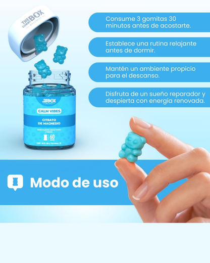 GOMAS CITRATO DE MAGNESIO ESTRES CONTROL