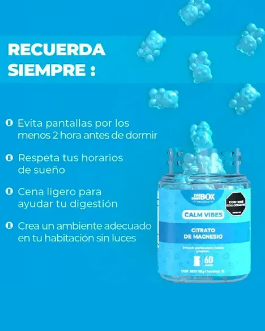 GOMAS CITRATO DE MAGNESIO ESTRES CONTROL