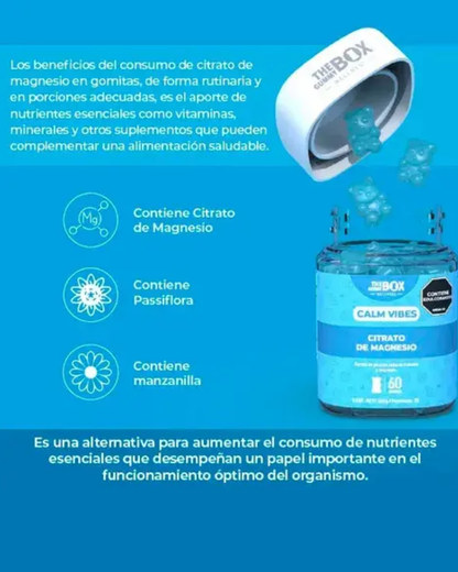 GOMAS CITRATO DE MAGNESIO ESTRES CONTROL